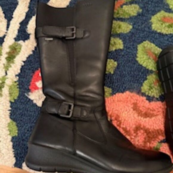 Ecco Women's Boots in Black Size 39 - Picture 8 of 9
